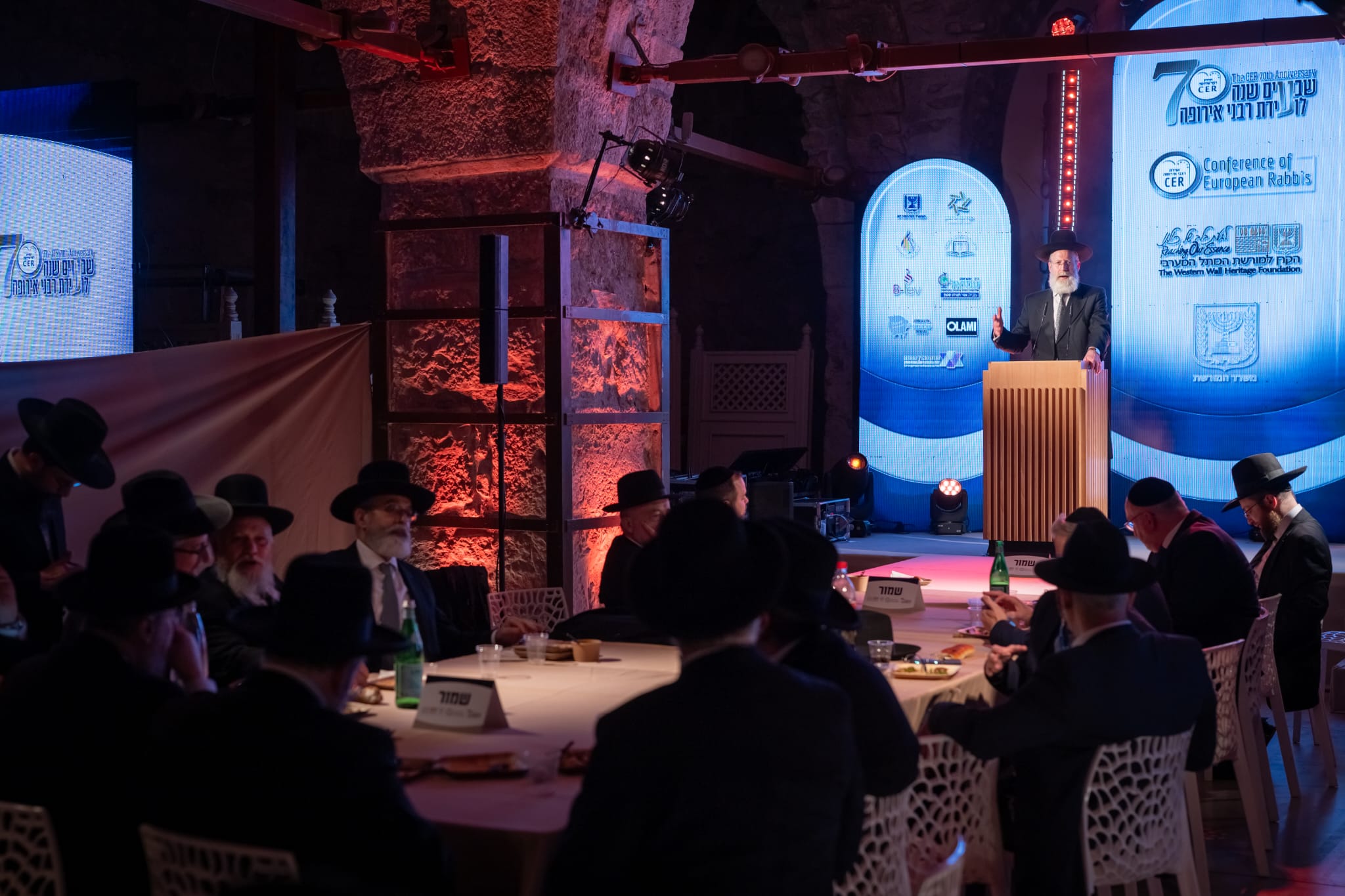 ועידת רבני אירופה בירושלים. צילום: ועידת רבני אירופה